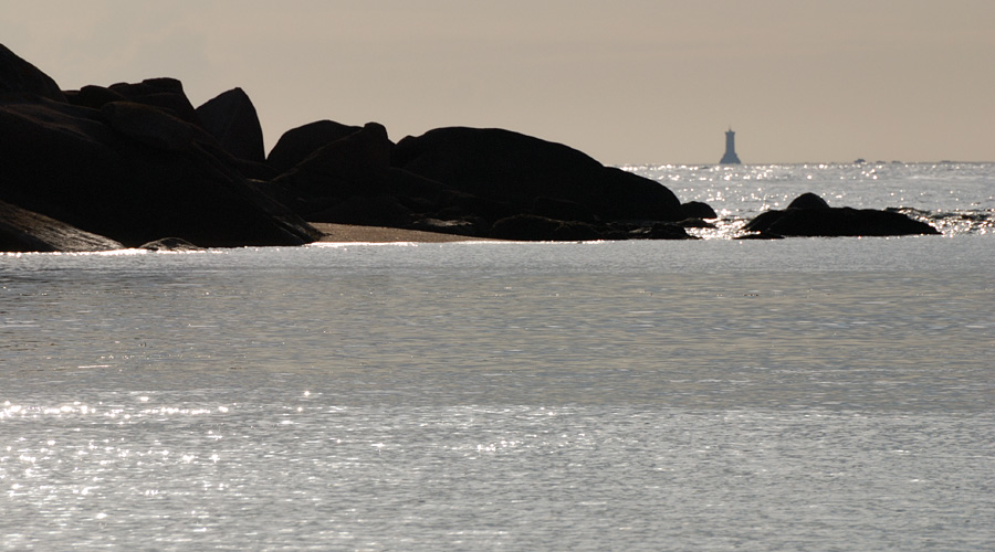 Beau livre photo Bretagne : sémaphore, île Renote