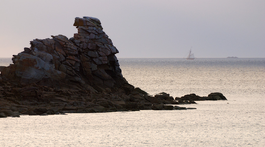 Beau livre photo Bretagne, tirage original : L'Ile Grande